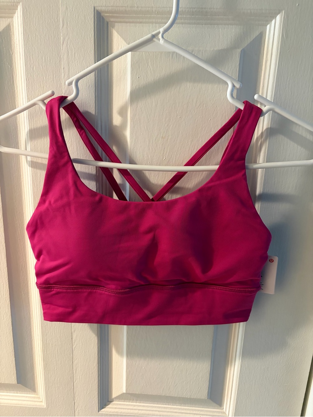 lululemon athletica Bright Pink Strappy Low-Impact Sports Bra